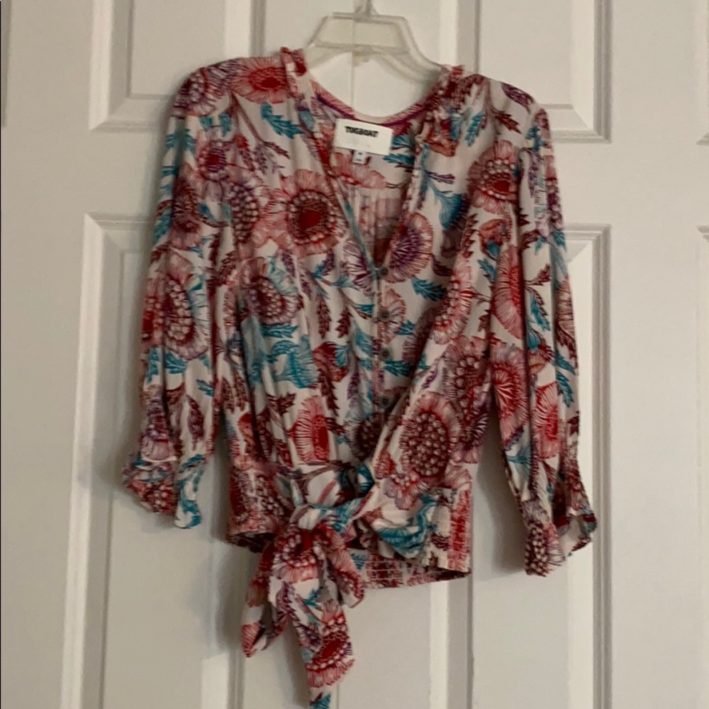 I call this a happy top! Pretty, cheery, springy.